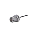 Huber+Suhner Series Coaxial Connector Cable Female N Connector, 50 Ω, Straight Body Crimp 24_N-50-2-4/133_NE