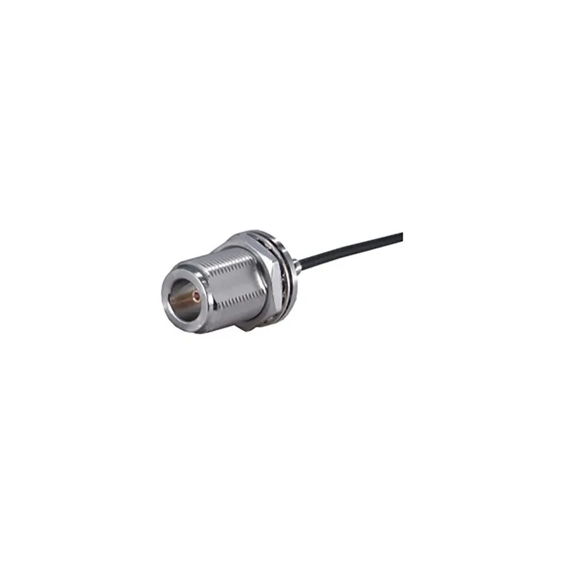 Huber+Suhner Series Coaxial Connector Cable Female N Connector, 50 Ω, Straight Body Crimp 24_N-50-2-4/133_NE