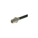 Huber+Suhner Series Coaxial Connector Panel Mount Female N Connector 50 Ω Straight Body Solder 24_N-50-7-31/133_NY