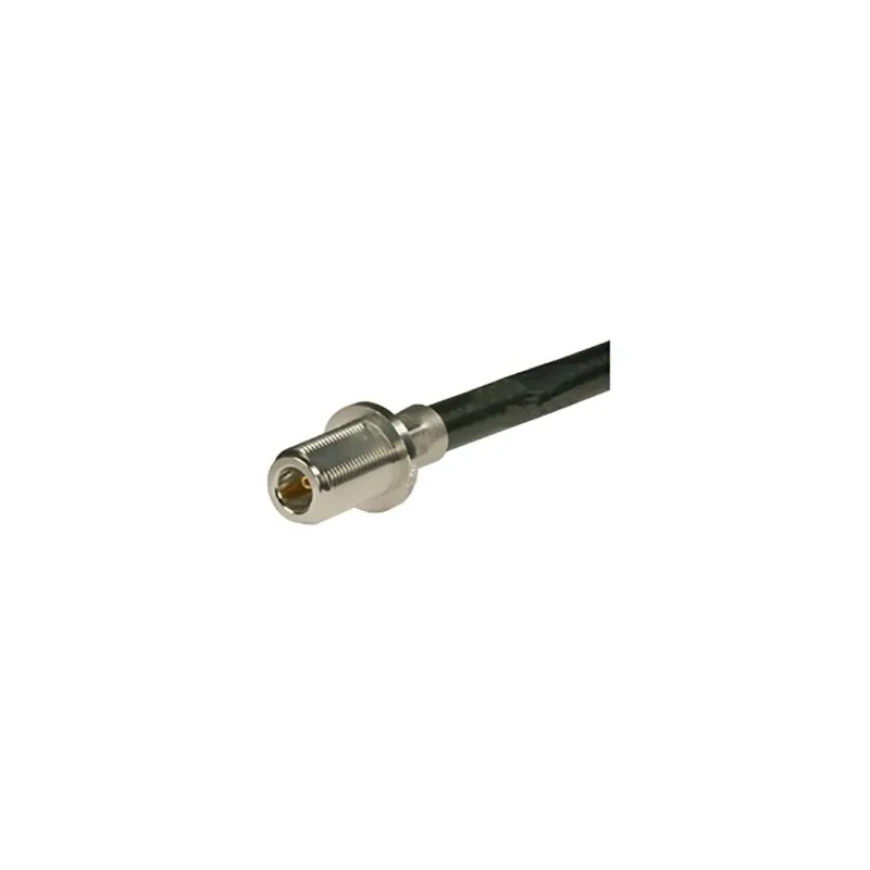 Huber+Suhner Series Coaxial Connector Panel Mount Female N Connector 50 Ω Straight Body Solder 24_N-50-7-31/133_NY