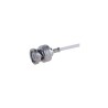 Huber+Suhner Series Coaxial Connector Cable Male BNC 50 Ω Straight Body Crimp 4 GHz Brass Gold Plating 11_BNC-50-2-14/133_NE
