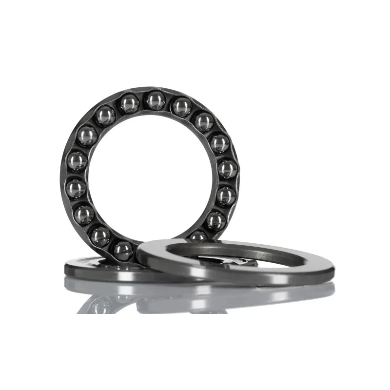 RS PRO Thrust Ball Bearing 10 mm Inside Diameter, 24 mm Outside Diameter, 9 mm Race Width, Steel Cage and Ball 51100