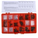 RS PRO Steel Circlip Kit 890 Piece Set for 2.25 mm to 8 mm Shafts 523-165