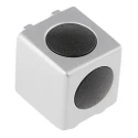 Bosch Rexroth Connecting Component Cube Connector for 20 mm Strut Profile, 6 mm Groove Size 3842549859
