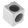 Bosch Rexroth Connecting Component Cube Connector for 20 mm Strut Profile, 6 mm Groove Size 3842549859