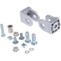 Bosch Rexroth Multi-Angle Connecting Component, Strut Profile 40 mm, Groove Size 10 mm, Aluminium 3842538685