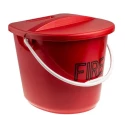 RS PRO Wall Plastic Fire Bucket Plastic Material Wall Mount 350mm Height 250mm Depth 523-061