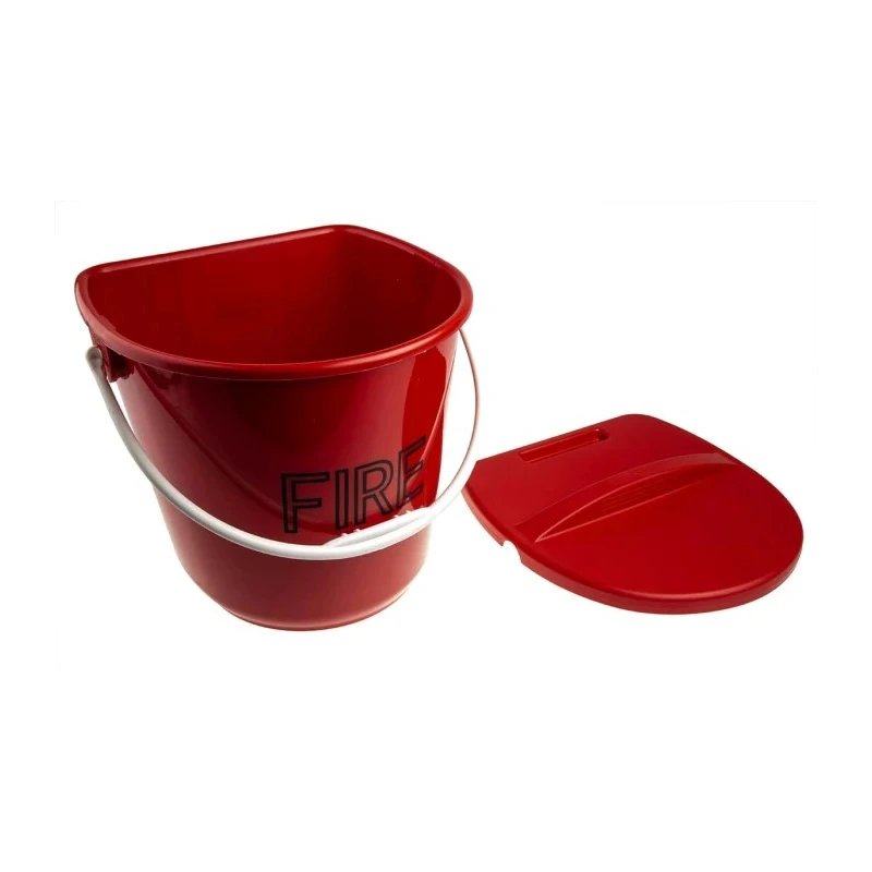 RS PRO Wall Plastic Fire Bucket Plastic Material Wall Mount 350mm Height 250mm Depth 523-061