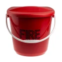 RS PRO Wall Plastic Fire Bucket Plastic Material Wall Mount 350mm Height 250mm Depth 523-061