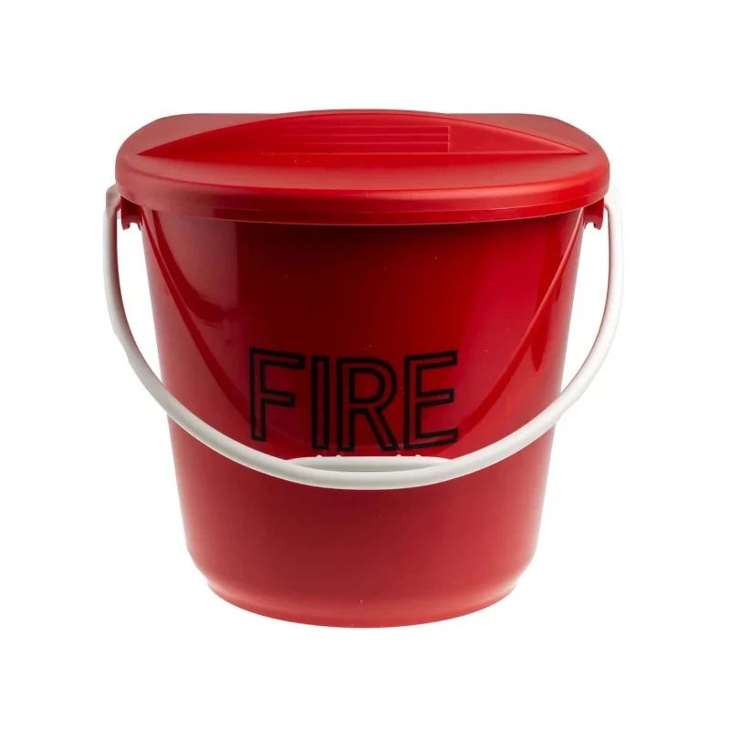 RS PRO Wall Plastic Fire Bucket Plastic Material Wall Mount 350mm Height 250mm Depth 523-061