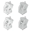 Bosch Rexroth Aluminium Multi-Angle Connecting Component for 45 mm Strut Profile, Groove Size 10 mm, Thread M8 3842538686