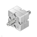 Bosch Rexroth M6, S12 End Connector Connecting Component Strut Profile 45 mm Groove Size 10 mm 3842538658