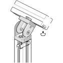 Bosch Rexroth M6 Multi-Angle Connecting Component, Strut Profile 30 mm, Groove Size 8 mm 3842538683