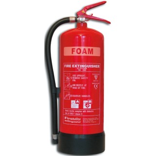 Fireblitz 9L AFFF Foam Fire Extinguisher Class AB Wall Mount Fire Safety FBF9