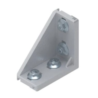 Bosch Rexroth M8 Angle Bracket Connecting Component Strut Profile 45 mm Groove Size 10 mm 3842551607