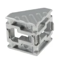 Bosch Rexroth M8 Angle Bracket Connecting Component Strut Profile 45 mm Groove Size 10 mm 3842551606