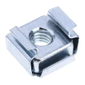 RS PRO Steel Metric Cage Nut Zinc Plated M5, Overall Width 13.72mm, Cutout 9.53mm 523-109