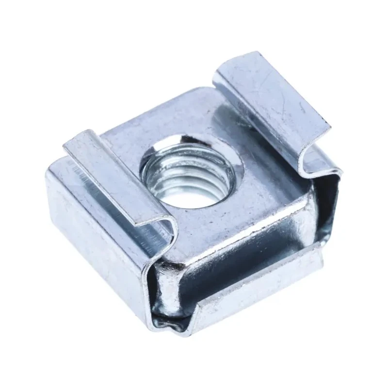RS PRO Steel Metric Cage Nut Zinc Plated M5, Overall Width 13.72mm, Cutout 9.53mm 523-109