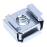 RS PRO Steel Metric Cage Nut Zinc Plated M5, Overall Width 13.72mm, Cutout 9.53mm 523-109