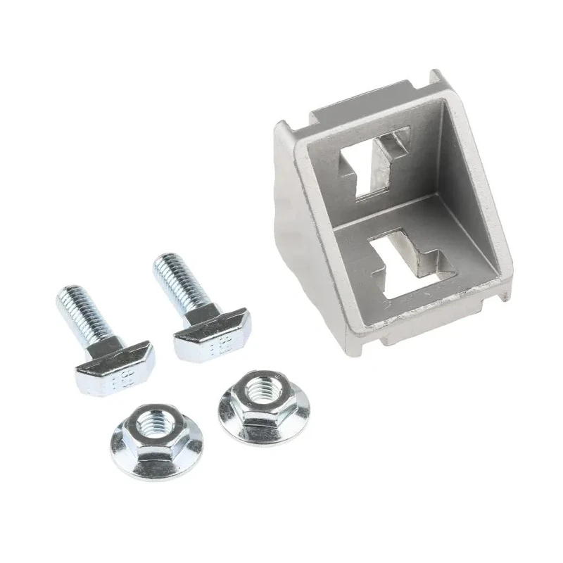 Bosch Rexroth M8 Angle Bracket Connecting Component Strut Profile 45 mm Groove Size 10 mm 3842551606