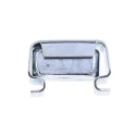 RS PRO Steel Metric Cage Nut Zinc Plated M5, Overall Width 13.72mm, Cutout 9.53mm 523-109