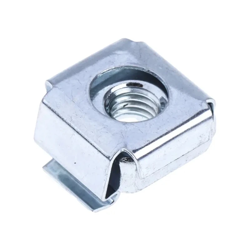 RS PRO Steel Metric Cage Nut Zinc Plated M5, Overall Width 13.72mm, Cutout 9.53mm 523-109