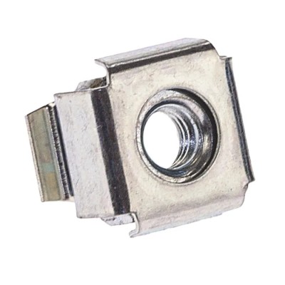 RS PRO Steel Metric Cage Nut M5 Zinc Plated Steel, Compatible Panel Thickness 1.7mm to 2.6mm 523-115