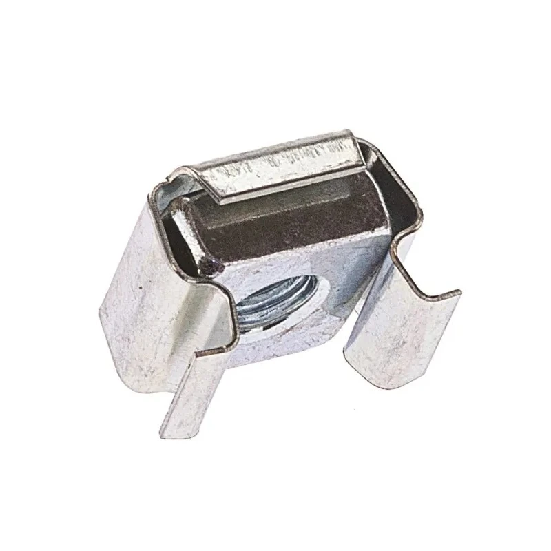 RS PRO Steel Metric Cage Nut M5 Zinc Plated Steel, Compatible Panel Thickness 1.7mm to 2.6mm 523-115