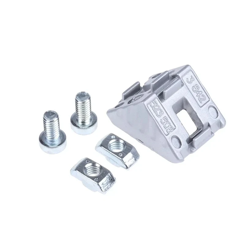 Bosch Rexroth M4 Angle Bracket Connecting Component Strut Profile 20 mm Groove Size 6.8 mm 8mm Length 3842551596