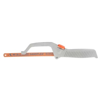 Bahco 250 mm Bi-Metal Hacksaw with 24 TPI Blade, Durable Diecast Frame 208