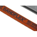 Bahco 250 mm Bi-Metal Hacksaw with 24 TPI Blade, Durable Diecast Frame 208