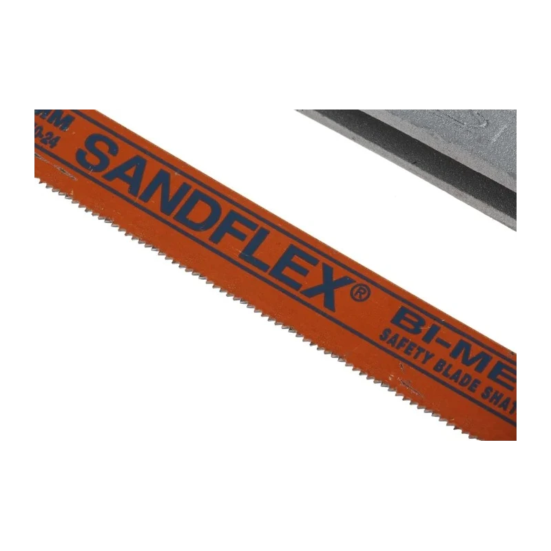 Bahco 250 mm Bi-Metal Hacksaw with 24 TPI Blade, Durable Diecast Frame 208