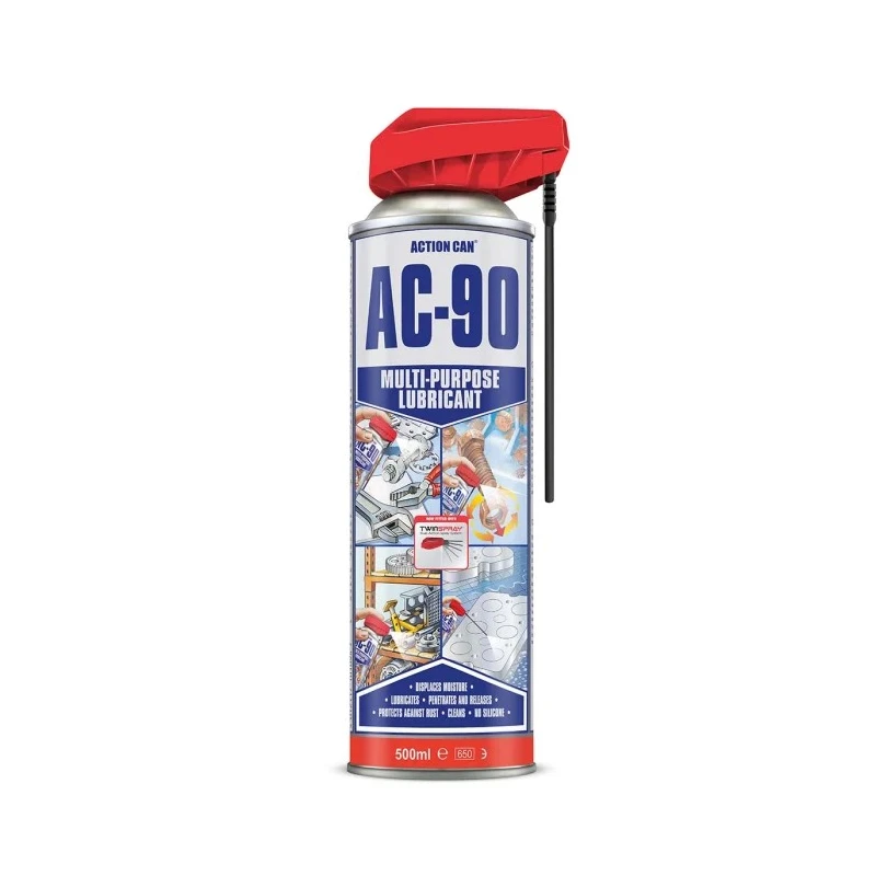 Action Can Multi Purpose Lubricant Oil Aerosol 500 ml AC-90 33179-ad