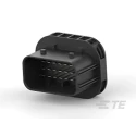 TE Connectivity LEAVYSEAL Automotive Connector Male Black Cable 21 Way Crimp Termination 45A 1-2331098-1