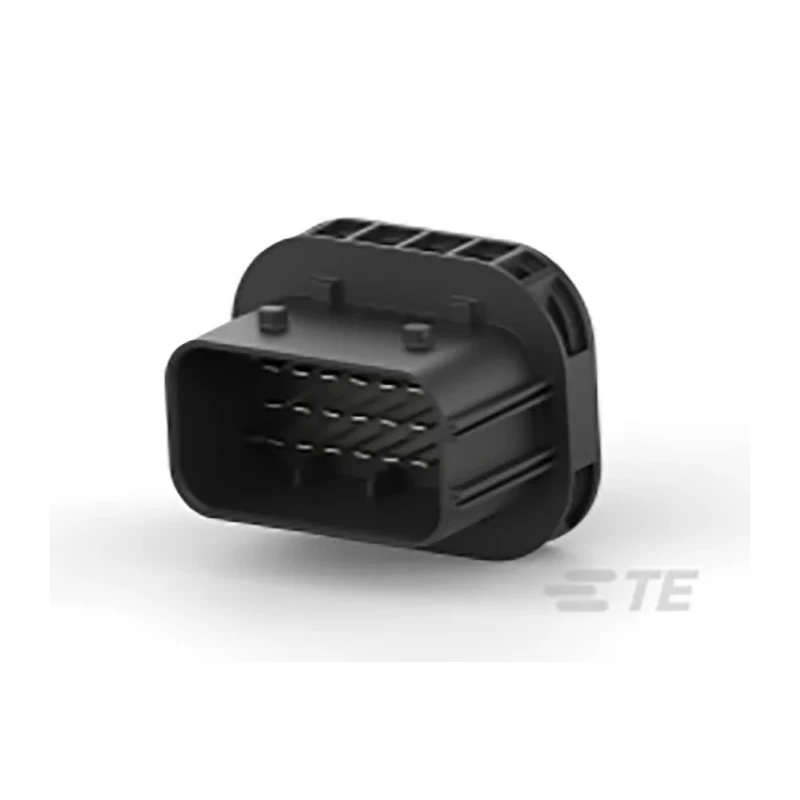 TE Connectivity LEAVYSEAL Automotive Connector Male Black Cable 21 Way Crimp Termination 45A 1-2331098-1