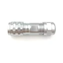 RS PRO Circular Connector, Female Plug, 2 Contacts, Cable Mount, Standard Size, 5A, 180V, Push Pull Mating, Chrome 206-5006