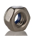 RS PRO Bright Zinc Steel Nylon Insert Locknut M3, Width 5.5mm, Overall Height 4mm, DIN 985 524-281