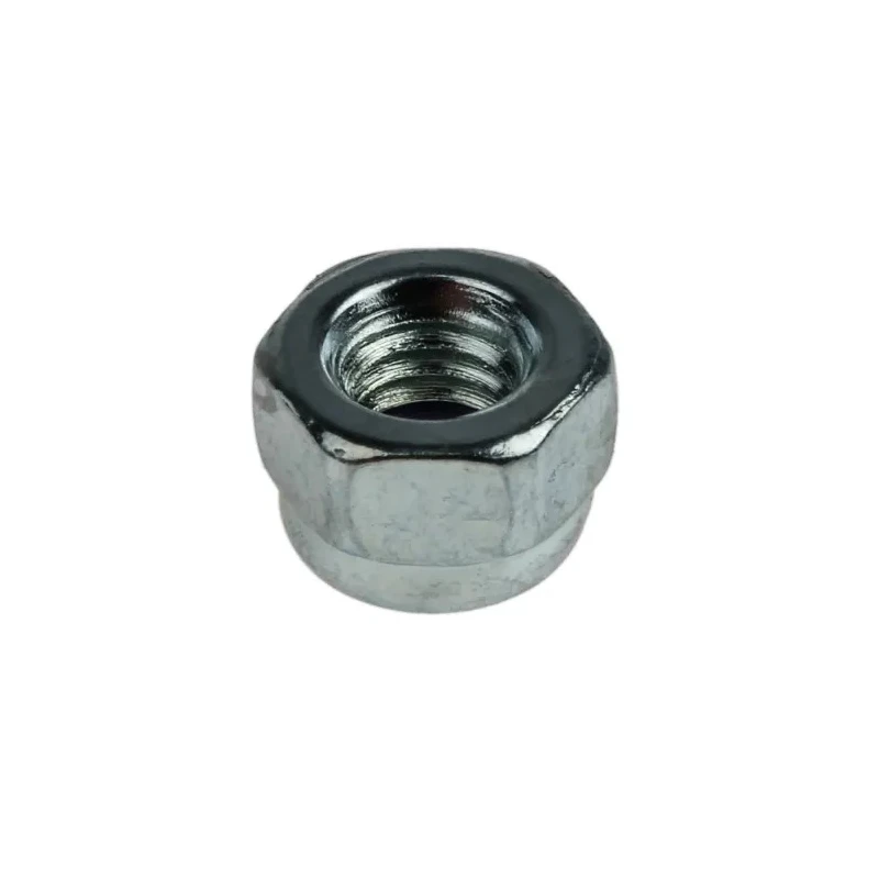 RS PRO Bright Zinc Steel Locknut M4 Nylon Insert DIN 985 Model 524-304