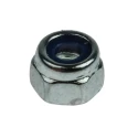 RS PRO Bright Zinc Steel Nylon Insert Locknut M5, Width 8mm, Height 6.3mm, DIN 982 524-310