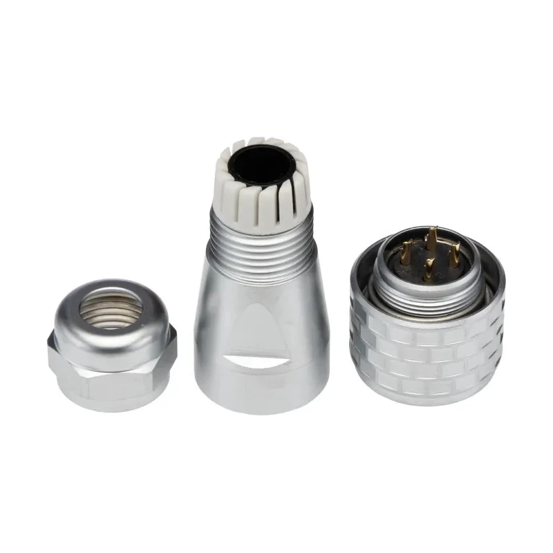 RS PRO Industrial Circular Connector Circular Connector 4 Contacts Cable Mount M16 Plug Male IP67, 500V 5A 206-5057