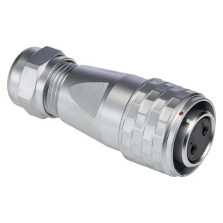RS PRO Circular Connector Cable Mount Plug Female 2 Contacts M16 Connector IP67 500V 10A 206-5063