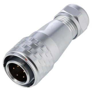 RS PRO Circular Connector, 5 Contacts, Cable Mount, M16 Size, Plug Male, IP67 Rated, 500V 5A 206-5058