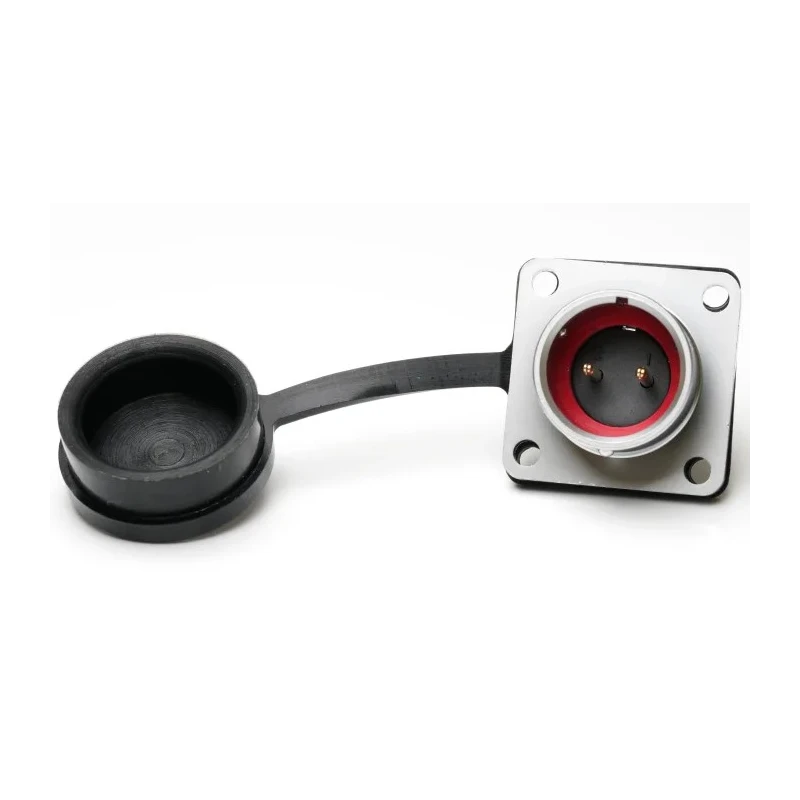 RS PRO Industrial Circular Connector 2 Contacts Flange M16 Socket Male 10A 500V IP67 206-5103