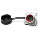 RS PRO Circular Connector, 3 Contacts, Flange Mount, M16 Size, Socket Male, IP67 Rated, 500V, 10A Current 206-5104