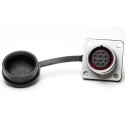 RS PRO Circular Connector, 10 Contacts, Flange Mount, M16 Size, Socket Female, Push Pull Coupling, IP67, 400V, 5A 206-5109