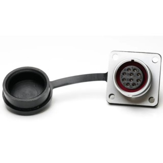RS PRO Circular Connector, 10 Contacts, Flange Mount, M16 Size, Socket Female, Push Pull Coupling, IP67, 400V, 5A 206-5109
