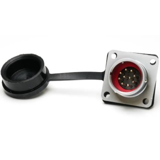 RS PRO Industrial Circular Connector, 10 Contacts, Flange Mount, M16 Size, Socket, Male, IP67 Rated 400V 5A 206-5102