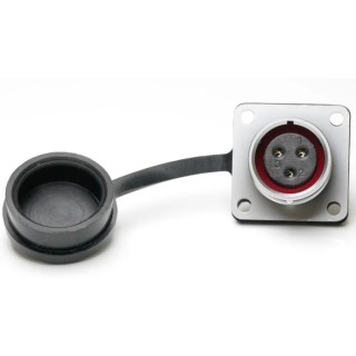 RS PRO Industrial Circular Connector Flange Mount M16, 3 Contacts, Socket, Female, IP67, 500V, 10A 206-5111
