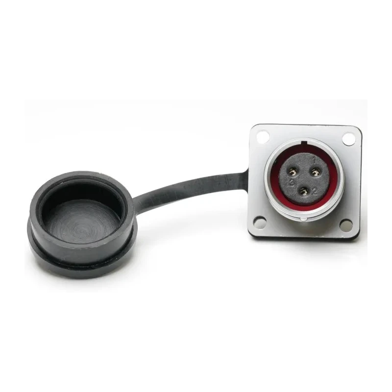 RS PRO Industrial Circular Connector Flange Mount M16, 3 Contacts, Socket, Female, IP67, 500V, 10A 206-5111