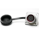 RS PRO Circular Connector, 9 Contacts, Flange Mount, M16 Size, Socket Female, IP67, Push Pull Coupling 206-5115